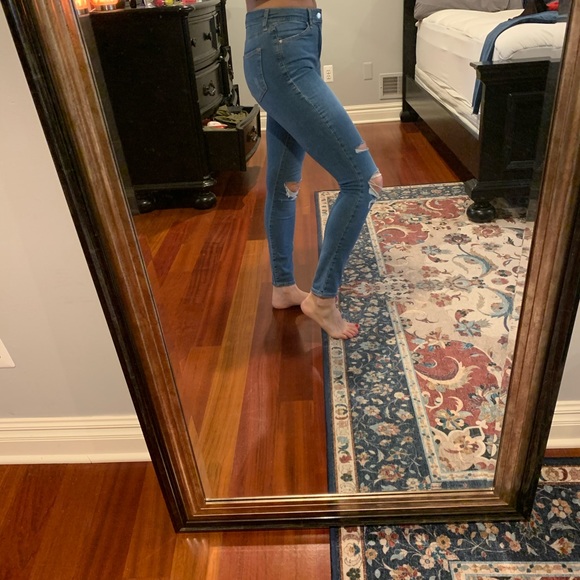 Topshop distressed jeans - Picture 1 of 3